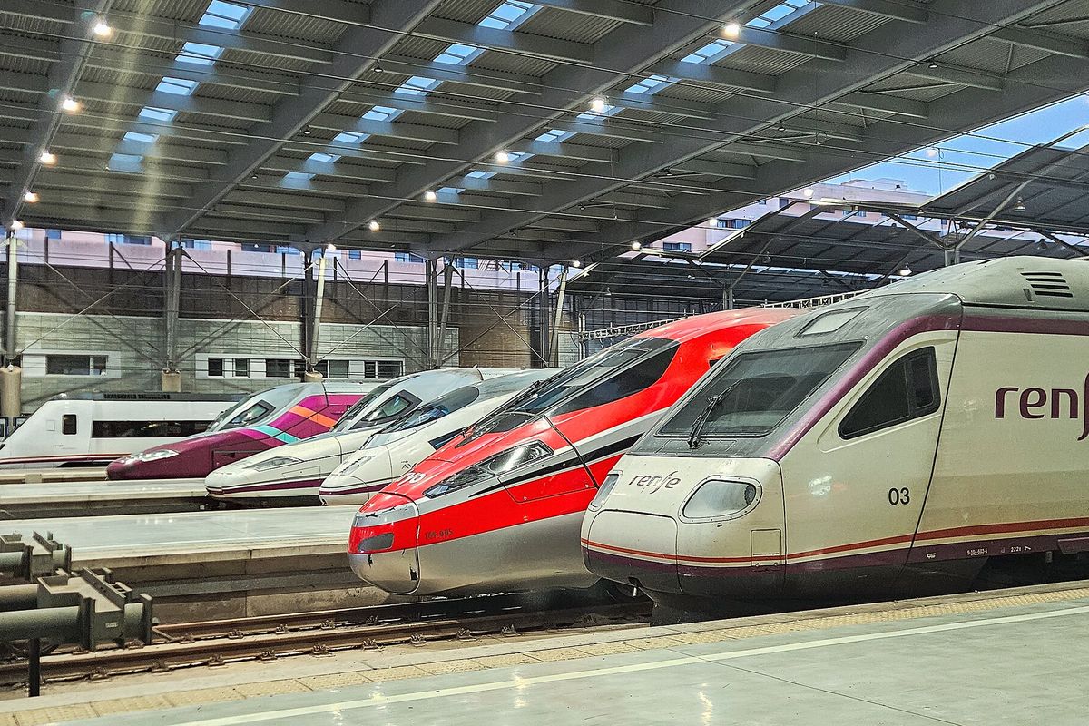 La estación Málaga María Zambrano, origen del tren de Cercanías a El Chorro